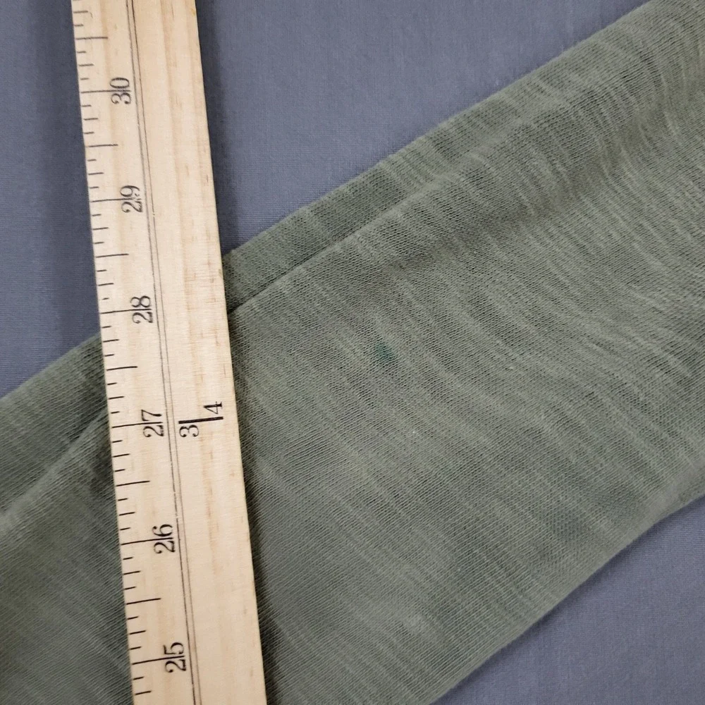 Element Womens Olive Green Slub Knit Utility Cargo‎ Hoodie Jacket Snap Front S